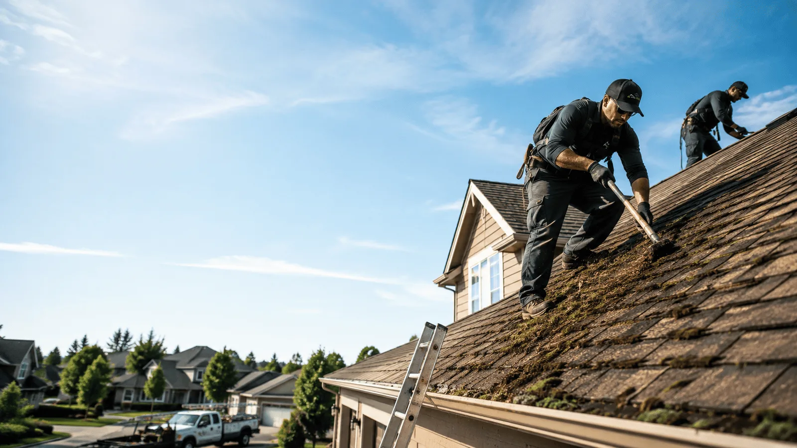 Roof Moss Removal in Hazen, ND near me